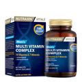Nutraxin Men's Multivitamin Complex (60 Tablets) - أقراص نيوتراكسين المخصصة للرجال  14 فيتامين و7 معادن وخلاصات أعشاب ممتدة المفعول