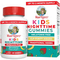 MaryRuth's Kids Nighttime Gummies Melatonin Free (60 Gummies) | حلاوة ماري روث للأطفال للاسترخاء والنوم بنكهة الفراولة الطبيعية (60 قطعة) – خالية تماماً من الميلاتونين